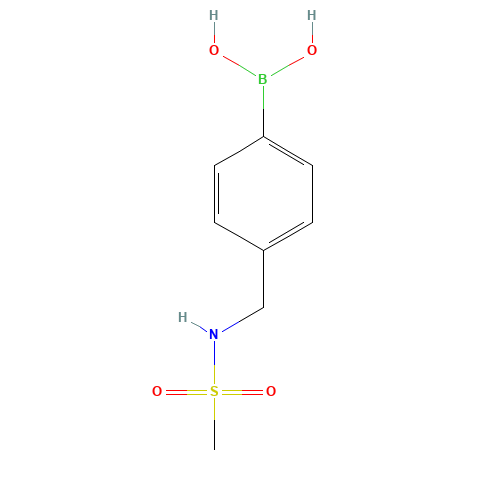 (4-METHANESULFONYLAMINOMETHYL)PHENYL BORONIC ACID (CAS: 850568-38-6) - Related Chemical Product