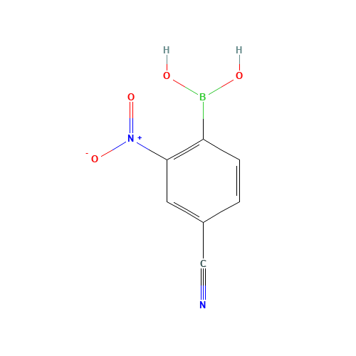 (4-CYANO-2-NITROPHENYL)BORONIC ACID (CAS: 850568-46-6) - Related Chemical Product