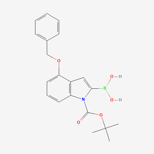 4-BENZYLOXY-1-TERT-BUTOXYCARBONYLINDOLE-2-BORONIC ACID (CAS: 850568-52-4) - Related Chemical Product
