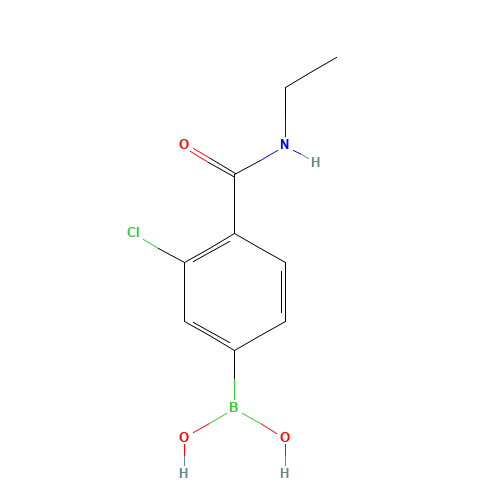 3-CHLORO-4-(N-ETHYLCARBAMOYL)BENZENEBORONIC ACID (CAS: 850589-40-1) - Related Chemical Product