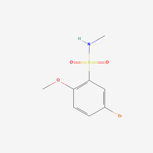 5-BROMO-2-METHOXY-N-METHYLBENZENESULFONAMIDE (CAS: 871269-17-9) - Related Chemical Product