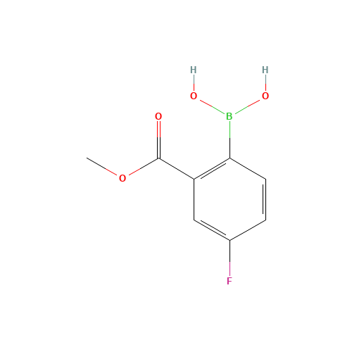 4-Fluoro-2-methoxycarbonylphenylboronic acid (CAS: 871329-81-6) - Related Chemical Product