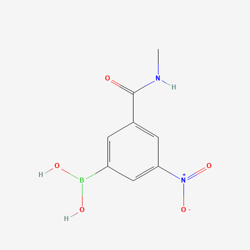 3-(METHYLCARBAMOYL)-5-NITROPHENYLBORONIC ACID (CAS: 871332-77-3) - Related Chemical Product