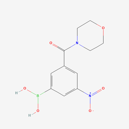 3-(MORPHOLINE-4-CARBONYL)-5-NITROPHENYLBORONIC ACID (CAS: 871332-80-8) - Related Chemical Product