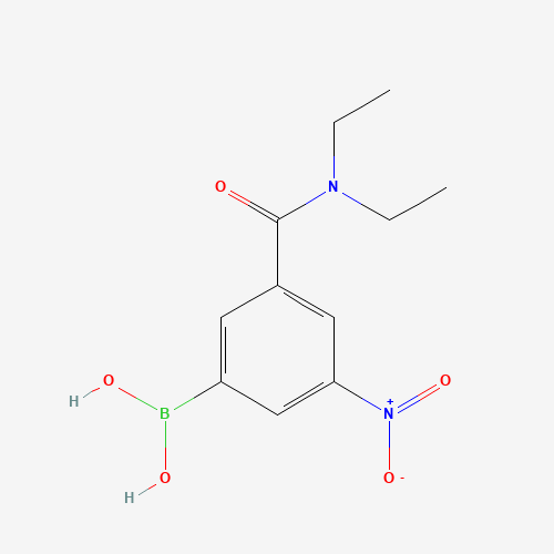 3-(DIETHYLCARBAMOYL)-5-NITROPHENYLBORONIC ACID (CAS: 871332-82-0) - Related Chemical Product