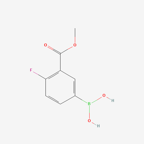 4-Fluoro-3-(methoxycarbonyl)phenylboronic acid (CAS: 874219-35-9) - Related Chemical Product