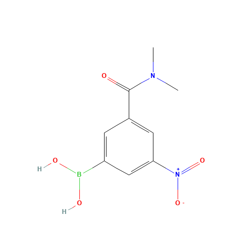 3-(DIMETHYLCARBAMOYL)-5-NITROBENZENEBORONIC ACID (CAS: 874219-44-0) - Related Chemical Product