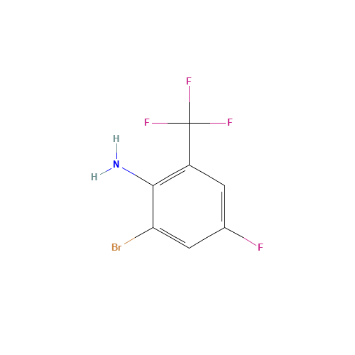 2-BROMO-4-FLUORO-6-(TRIFLUOROMETHYL)ANILINE (CAS: 875664-27-0) - Related Chemical Product