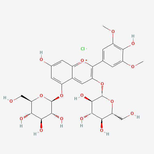 MALVIN CHLORIDE (CAS: 16727-30-3) - Chemical Structure and Molecular Formula 