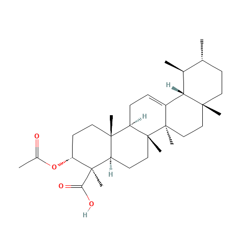 3-ACETYL-BETA-BOSWELLIC ACID (CAS: 5968-70-7) - Related Chemical Product