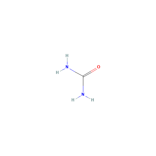 Urea (CAS: 57-13-6) - Chemical Structure and Molecular Formula 