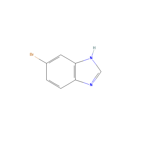5-Bromo-1H-benzimidazole (CAS: 4887-88-1) - Chemical Structure and Molecular Formula 