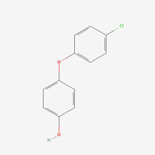 4-(4-Chlorophenoxy)phenol (CAS: 21567-18-0) - Chemical Structure and Molecular Formula 