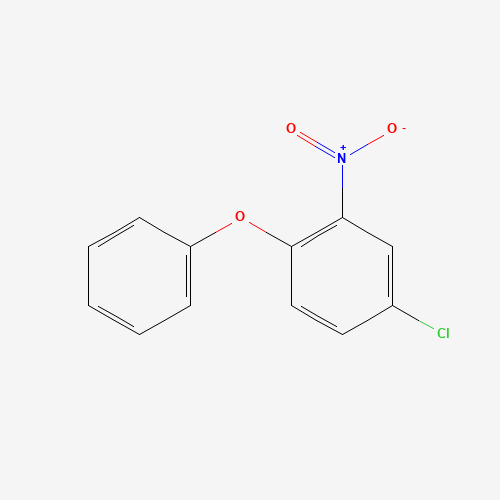 2-Nitro 4' Chloro Diphenyl Ether (CAS: 91-39-4) - Chemical Structure and Molecular Formula 