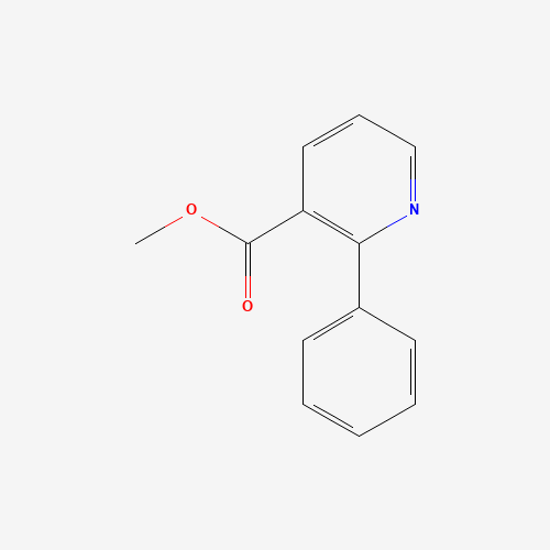 2-PHENYL-NICOTINIC ACID METHYL ESTER (CAS: 188797-88-8) - Chemical Structure and Molecular Formula 