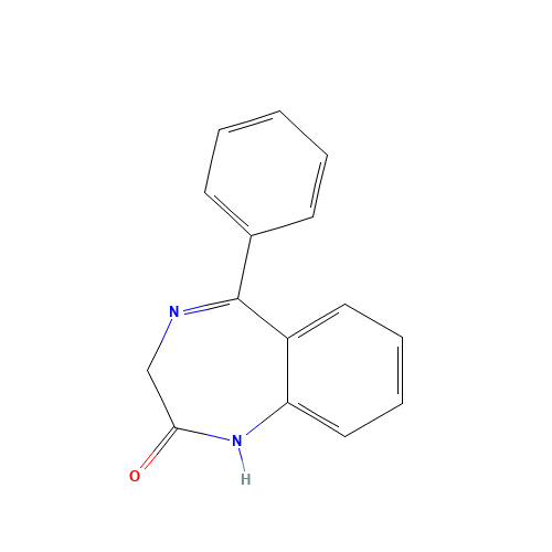 1,3-Dihydro-5-phenyl-1,4-benzodiazepin-2-one (CAS: 2898-08-0) - Related Chemical Product
