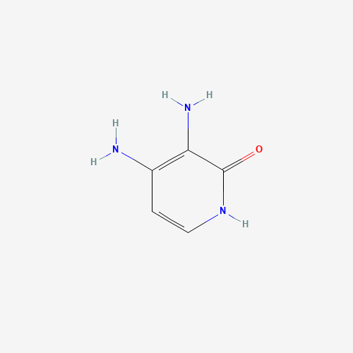3,4-Diamino-2-hydroxypyridine chemical structure 3,4-Diamino-2-hydroxypyridine (CAS: 33631-02-6) - Chemical Structure and Molecular Formula