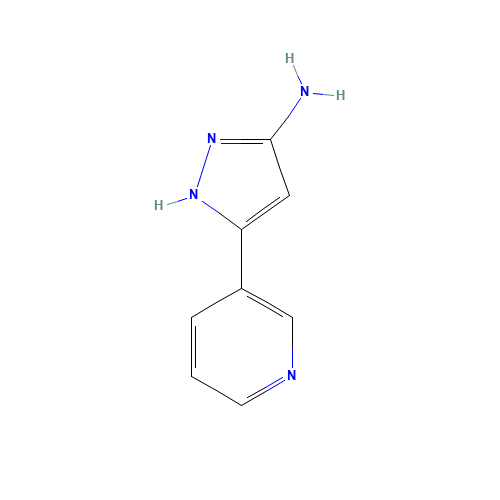 5-PYRIDIN-3-YL-2H-PYRAZOL-3-YLAMINE (CAS: 149246-87-7) - Related Chemical Product