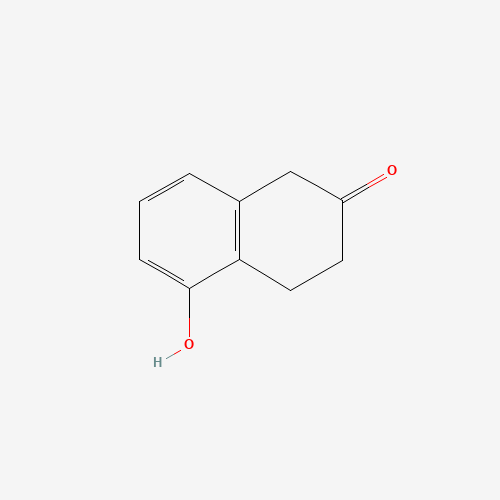 5-Hydroxy-2-tetralone (CAS: 35697-10-0) - Chemical Structure and Molecular Formula 