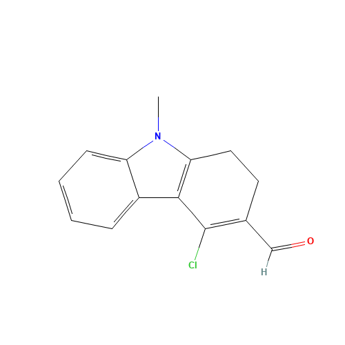 4-CHLORO-9-METHYL-2,9-DIHYDRO-1H-CARBAZOLE-3-CARBALDEHYDE (CAS: 173594-86-0) - Related Chemical Product