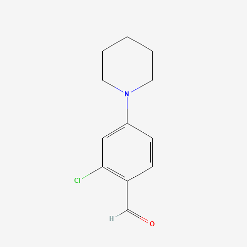 2-CHLORO-4-PIPERIDIN-1-YL-BENZALDEHYDE (CAS: 886501-12-8) - Related Chemical Product