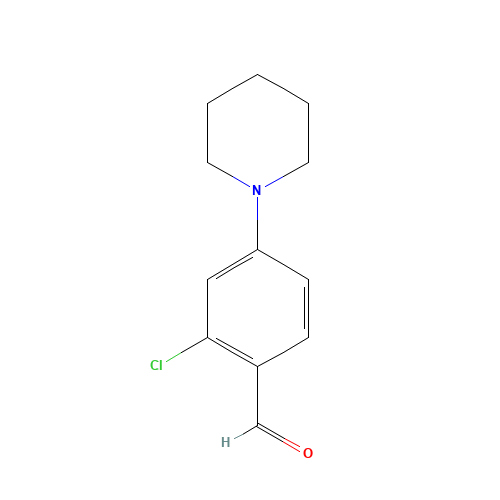 2-CHLORO-4-PIPERIDIN-1-YL-BENZALDEHYDE (CAS: 886501-12-8) - Related Chemical Product