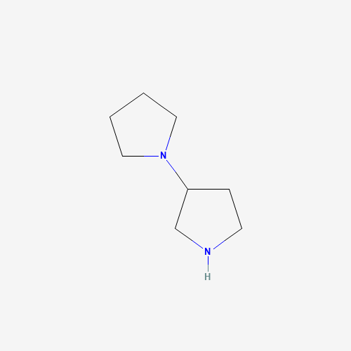 1,3-Bipyrrolidine(9CI) chemical structure 1,3-Bipyrrolidine(9CI) (CAS: 267241-99-6) - Chemical Structure and Molecular Formula