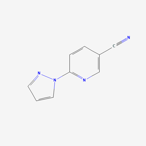6-(1H-PYRAZOL-1-YL)NICOTINONITRILE (CAS: 956568-52-8) - Related Chemical Product