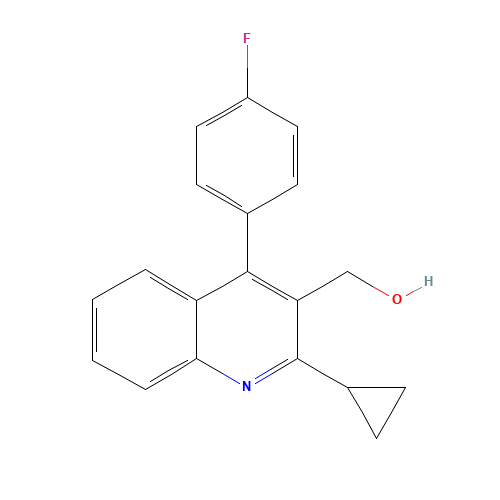 2-Cyclopropyl-4-(4-fluorophenyl)-quinolyl-3-methanol (CAS: 121660-11-5) - Related Chemical Product