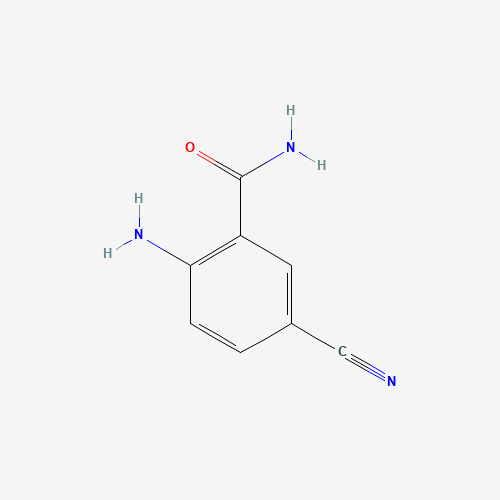 Benzamide,2-amino-5-cyano-(9CI) (CAS: 606490-51-1) - Related Chemical Product