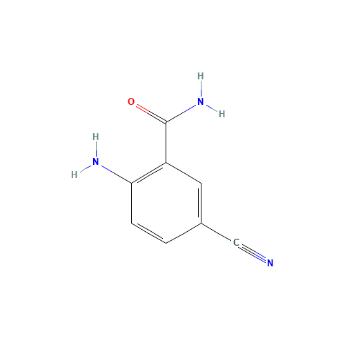 Benzamide,2-amino-5-cyano-(9CI) (CAS: 606490-51-1) - Related Chemical Product