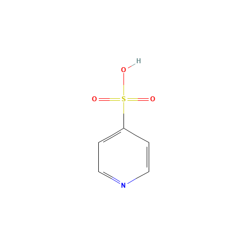 4-PYRIDINESULPHONIC ACID (CAS: 5402-20-0) - Chemical Structure and Molecular Formula 