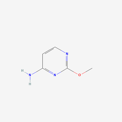 4-Pyrimidinamine,2-methoxy-(9CI) (CAS: 3289-47-2) - Chemical Structure and Molecular Formula 