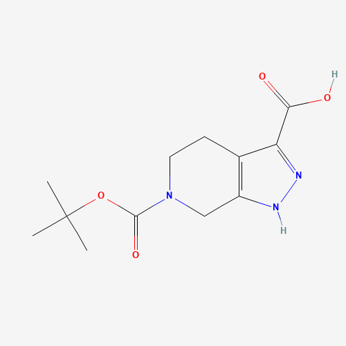 6H-Pyrazolo[3,4-c]pyridine-3,6-dicarboxylic acid,1,4,5,7-tetrahydro-,6-(1,1-dimethylethyl) ester (CAS: 821785-76-6) - Related Chemical Product
