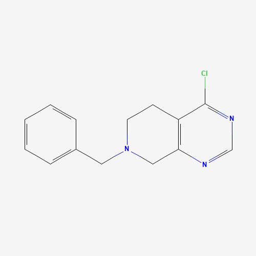 7-BENZYL-5,6,7,8-TETRAHYDRO4-CHLORO-PYRIDO[3,4-D]PYRIMIDINE HYDROCHLORIDE (CAS: 192869-80-0) - Related Chemical Product