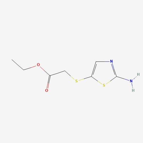 ethyl 2-(2-aminothiazol-5-ylthio)acetate (CAS: 859522-19-3) - Related Chemical Product