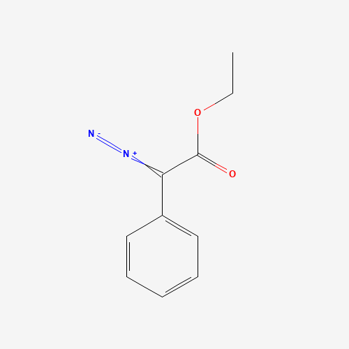 Ethyl diazophenylacetate (CAS: 22065-57-2) - Chemical Structure and Molecular Formula 