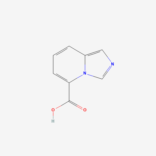 H-imidazo[1,5-a]pyridine-5-carboxylic acid (CAS: 885276-19-7) - Chemical Structure and Molecular Formula 