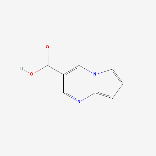 H-pyrrolo[1,2-a]pyrimidine-3-carboxylic acid (CAS: 112766-33-3) - Chemical Structure and Molecular Formula 