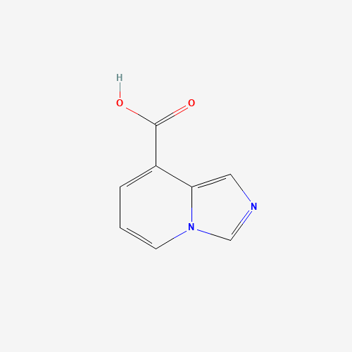 Imidazo[1,5-a]pyridine-8-carboxylic acid (9CI) (CAS: 697739-13-2) - Chemical Structure and Molecular Formula 