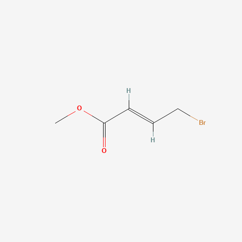 METHYL 4-BROMOCROTONATE (CAS: 6000-00-6) - Chemical Structure and Molecular Formula 
