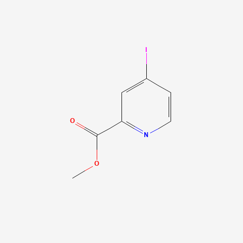 Methyl 4-iodopyridine-2-carboxylate chemical structure Methyl 4-iodopyridine-2-carboxylate (CAS: 380381-28-2) - Chemical Structure and Molecular Formula