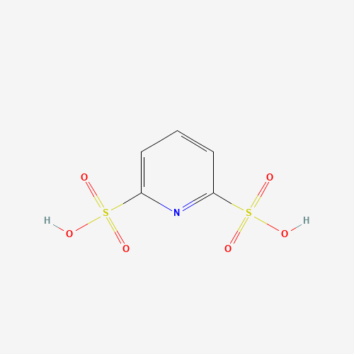 PYRIDINE-2,6-DISULFONIC ACID (CAS: 89949-06-4) - Chemical Structure and Molecular Formula 