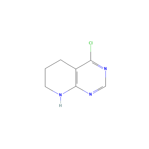Pyrido[2,3-d]pyrimidine,4-chloro-1,5,6,7-tetrahydro- (CAS: 3771-95-7) - Related Chemical Product