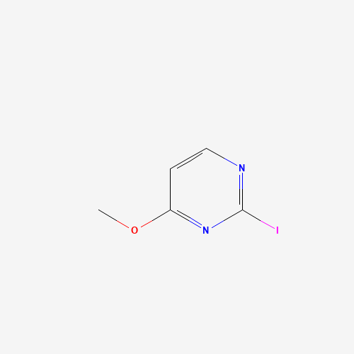 Pyrimidine,2-iodo-4-methoxy-(9CI) (CAS: 262353-35-5) - Chemical Structure and Molecular Formula 