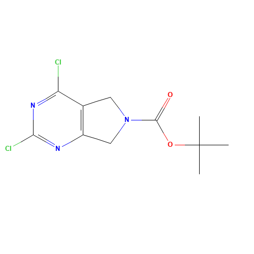 TERT-BUTYL 2,4-DICHLORO-5H-PYRROLO[3,4-D]PYRIMIDINE-6(7H)-CARBOXYLATE (CAS: 903129-71-5) - Related Chemical Product