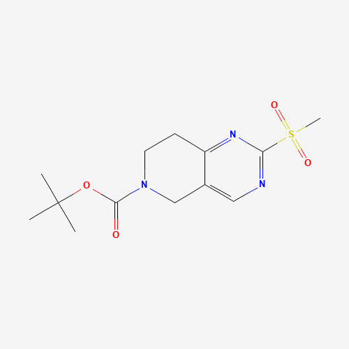 TERT-BUTYL 7,8-DIHYDRO-2-(METHYLSULFONYL)PYRIDO[4,3-D]PYRIMIDINE-6(5H)-CARBOXYLATE (CAS: 259809-79-5) - Related Chemical Product