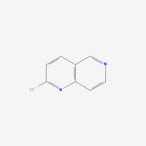 2-CHLORO-1,6-NAPHTHYRIDINE chemical structure 2-CHLORO-1,6-NAPHTHYRIDINE (CAS: 23616-33-3) - Chemical Structure and Molecular Formula