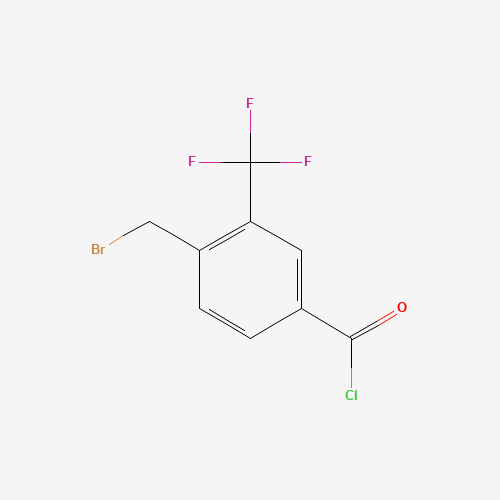 4-(Bromomethyl)-3-(trifluoromethyl)-Benzoylchloride (CAS: 948553-14-8) - Related Chemical Product