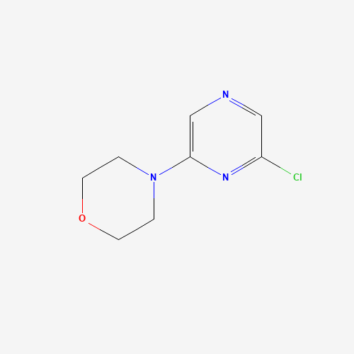 4-(6-Chloropyrazin-2-yl)morpholine (CAS: 720693-19-6) - Chemical Structure and Molecular Formula 